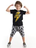 Cesur Ol Erkek Çocuk T-shirt Kapri Takım