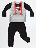 Sarkan Canavar Erkek Çocuk T-shirt Pantolon Takım