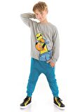 Kemik Köpek Erkek Çocuk T-shirt Pantolon Takım