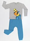 Kemik Köpek Erkek Çocuk T-shirt Pantolon Takım