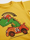 Yarışçı Timsah Erkek Çocuk T-shirt Pantolon Takım