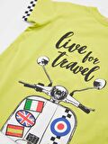 Motosiklet Turu Erkek Çocuk T-Shirt Şort Takım