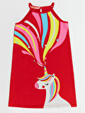 Unicorn Love Kız Elbise