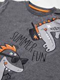 Summer Fun Erkek Çocuk T-shirt Kapri Takım