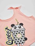 Panda Milkshake Kız Çocuk Etek Takım