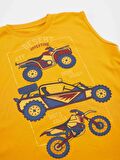 Motocross Erkek Çocuk T-shirt Baggy Kapri Takım