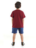 Crusher Erkek Çocuk T-shirt Şort Takım