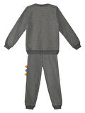 Rawr Tırtırlı Erkek Çocuk Antrasit Eşofman Takım