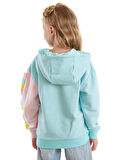 Unicorn Tavşan Pembe Mavi Kız Çocuk Sweatshirt