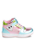 Kalpli Hologram Kız Çocuk Pembe Sneakers