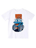 Monster Truck Erkek Çocuk T-shirt Kapri Şort Takım