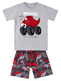 Triceratruck Erkek Çocuk T-shirt  Şort Takım