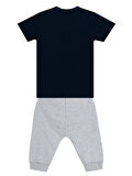 Catch Wave Erkek Çocuk T-shirt Kapri Şort Takım