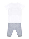 Yarışçı Erkek Çocuk T-shirt Kapri Şort Takım