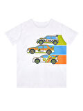 Yarışçı Erkek Çocuk T-shirt Kapri Şort Takım