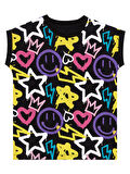 Street Style Kız Çocuk T-Shirt Tayt Takım
