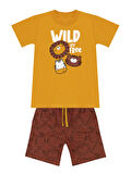 Wild Erkek Çocuk T-shirt Şort Takım