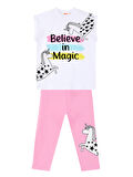 Believe in Magic Kız Çocuk T-Shirt Tayt Takım