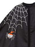 Halloween Cadılar Bayramı Unisex Çocuk Siyah Pelerin