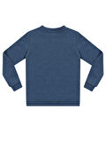 Uzay Kaşifi Erkek Çocuk İndigo Sweatshirt