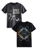 Start Game Erkek Çocuk 2'li T-shirt Takım
