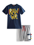 Rawr Erkek Çocuk T-shirt Şort Takım