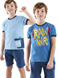 Rawr Erkek Çocuk 2'li T-shirt Takım