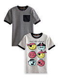 Pirate Erkek Çocuk 2'li T-shirt Takım