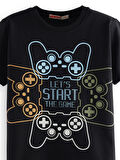 Start Game Erkek Çocuk T-shirt Şort Takım