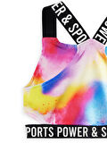 Batik Kız Çocuk Crop Top Spor Tayt Takım