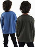 Skate Erkek Çocuk 2'li Paket T-shirt