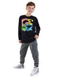 Dinolar Erkek Çocuk T-shirt Pantolon Takım