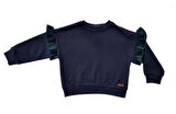 LACİVERT EKOSELİ SWEATSHİRT