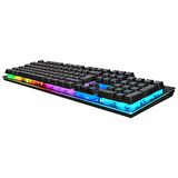 GameBooster GB-G76K Attack Rainbow Aydınlatmalı Semi-Mechanical Oyun Klavyesi