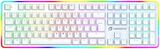 GameBooster GB-G918B-WH Fire Storm RGB Blue Switch Mekanik Beyaz Oyun Klavyesi