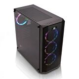 POWERBOOST POWERSIZ X58RGB 4X ARGB FANLI MID-TOWER KASA