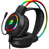 Gamebooster H18L Firefly Rgb 7.1 Oyuncu Kulaklığı Siyah (GB-H18L)