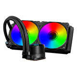 PowerBoost Deep 240 ARGB 240mm AM5/1700P Siyah İşlemci Sıvı Soğutucu