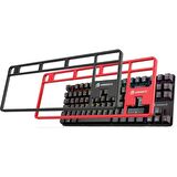 TEŞHİR GameBooster GM06B Plus Rainbow Aydınlatmalı TKL Mekanik Red Switch Oyuncu Klavyesi