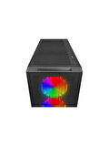 PowerBoost VK-G4306S USB 3.0 Mesh ARGB Ring Fanlı Gaming Kasa