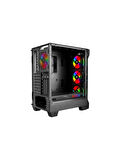 PowerBoost VK-Z002B USB 3.0 Mesh ARGB Ring Fanlı Gaming Kasa