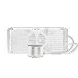 PowerBoost NOBLE 240W Rainbow Fanlı 240mm (LGA1700/AM4/AM5) Sıvı Soğutma Beyaz