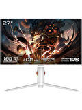 GameBooster Gamebooster GB-2718FFW 27"165hz 0.5ms Ss IPS Fhd 1xhdmı 2.0 , 1*dp Oynar Ayak Beyaz Gaming Monitör