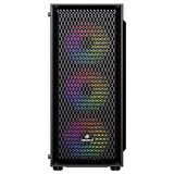 GAMEBOOSTER  gb-pw909b 550w 80+ usb 3.0, atx  mesh, fixed rgb fan, siyah kasa