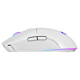 GameBooster GB-M11W Dire RGB 12.800 DPI Beyaz Kablolu Gaming Mouse