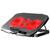 GameBooster GB-NS24 Cold 15,6 4 Fanlı 2xUSB Portlu Notebook Soğutucu