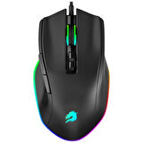 GameBooster M16 Myth RGB Aydınlatmalı Siyah Profesyonel Gaming Mouse