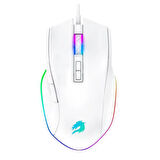 GameBooster M16 Myth RGB Aydınlatmalı Beyaz Profesyonel Gaming Mouse