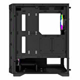 PowerBoost PB-PS7840B 600W USB 3.2 LED ATX Mid Tower Siyah Kasa
