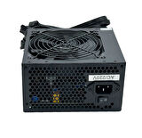 PowerBoost PB600AR 600W APFC 2*PCI-E 6+2 Pin 12cm Siyah Fanlı ATX PSU (Retail Box)